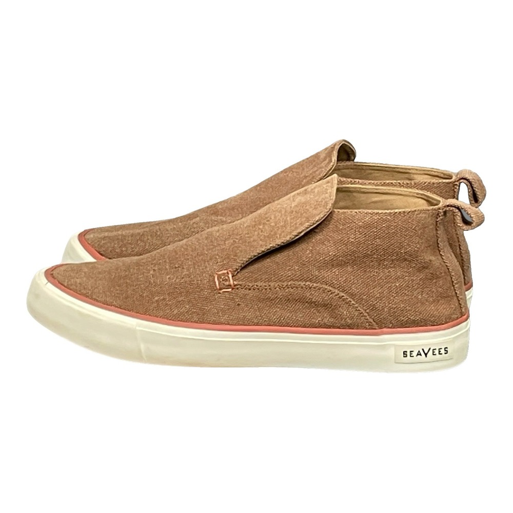 SeaVees Jungmaven Hemp Canvas Slip On Sneakers Men 11 Coastal Casual Sustainable